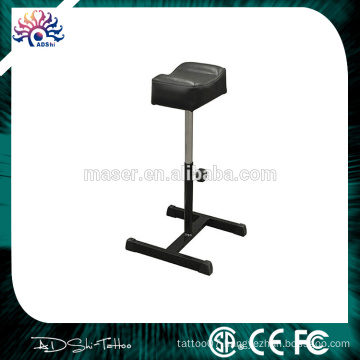 Height adjustable leather tattoo leg rest chair, Stainless Steel Tattoo Arm Rest TTKS020
